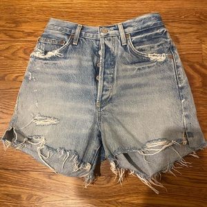 COPY - Agolde Dee jean shorts